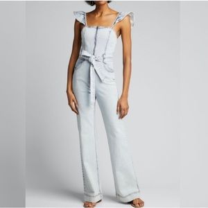 Alice and Olivia flutter jumpsuit